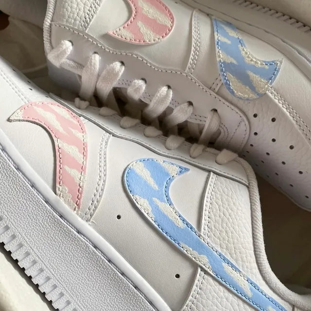 Custom Air Force 1 Pastel Clouds