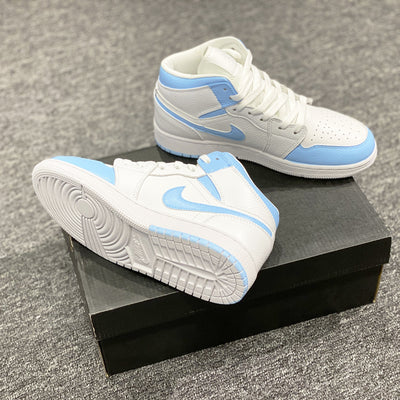 BABY BLUE AIR JORDAN 1 CUSTOM