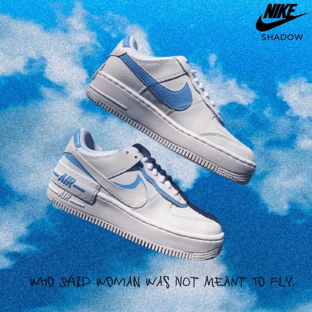Nike Air Force 1 Fly Baby Blue Shadow