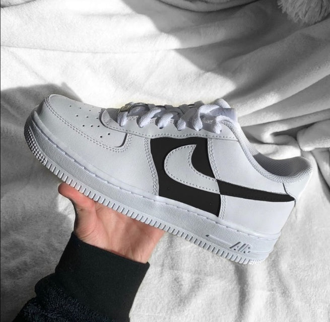 Custom Air Force 1 Block In Black