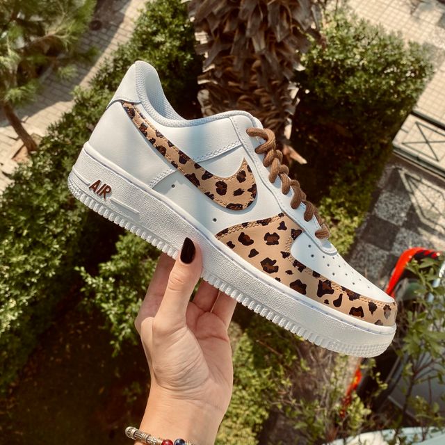 Custom Air Force 1 Sassy Leopard