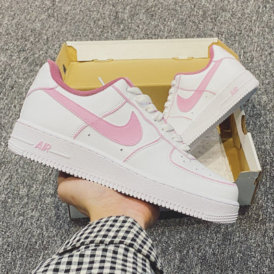 PINK CUSTOM AIR FORCE 1