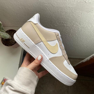 Custom Air Force 1BEAUTIFULLY BEIGE