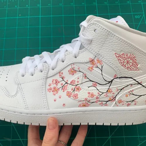 Cherry Blossom Air Jordan 1 Custom