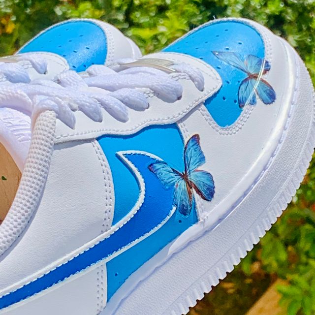 Custom Air Force 1 Butterflies Rising