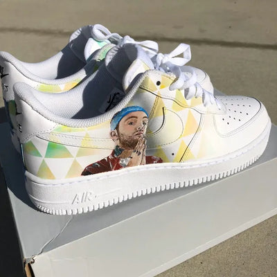 Custom Air Force 1 Mac Miller - Memorial Of Malcom McCormick