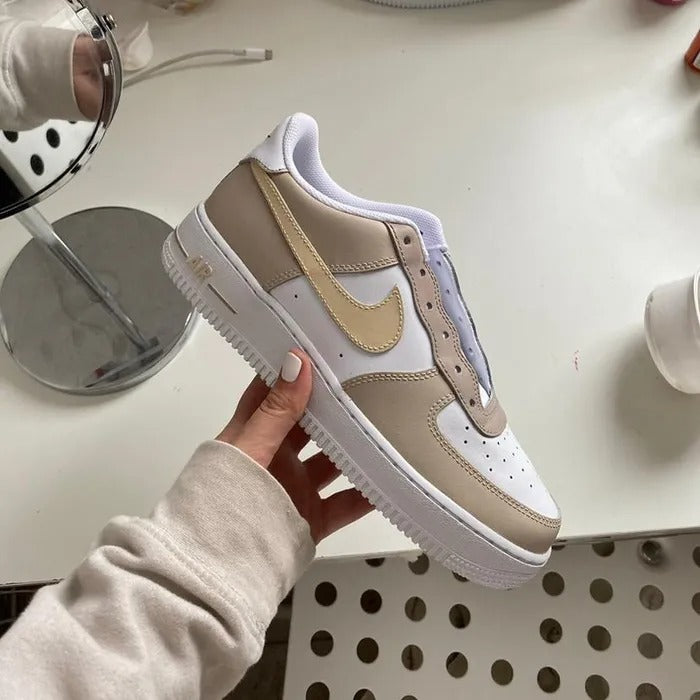 Custom Air Force 1BEAUTIFULLY BEIGE