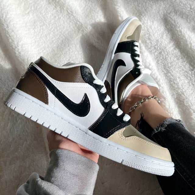 Custom Air Jordan 1 Rred Description Neutral Mocha 🤎✨