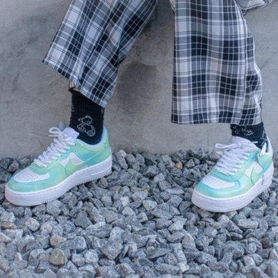 Air Force 1 Shadow Ombre Spruce Aura