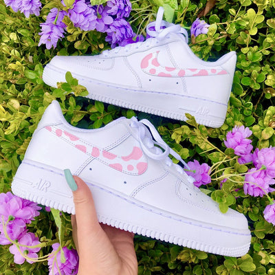 Custom Air Force 1 Strawberry Cow