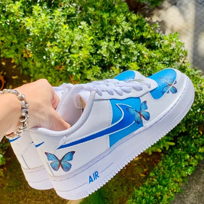 Custom Air Force 1 Butterflies Rising