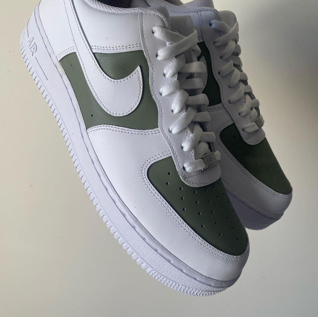 Custom Air Force 1 green