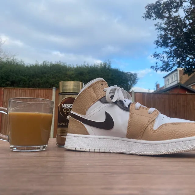 Custom Air Jordan 1 Latte