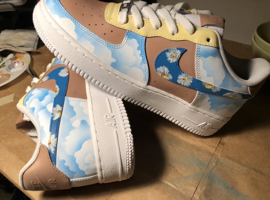 Custom Air Force 1 Summer Time