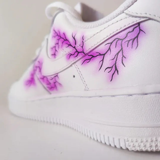 Custom Air Force 1 Neon Lighting