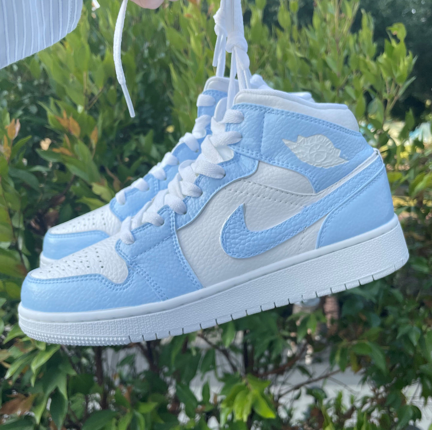 Air Jordan1custom-Light Blue