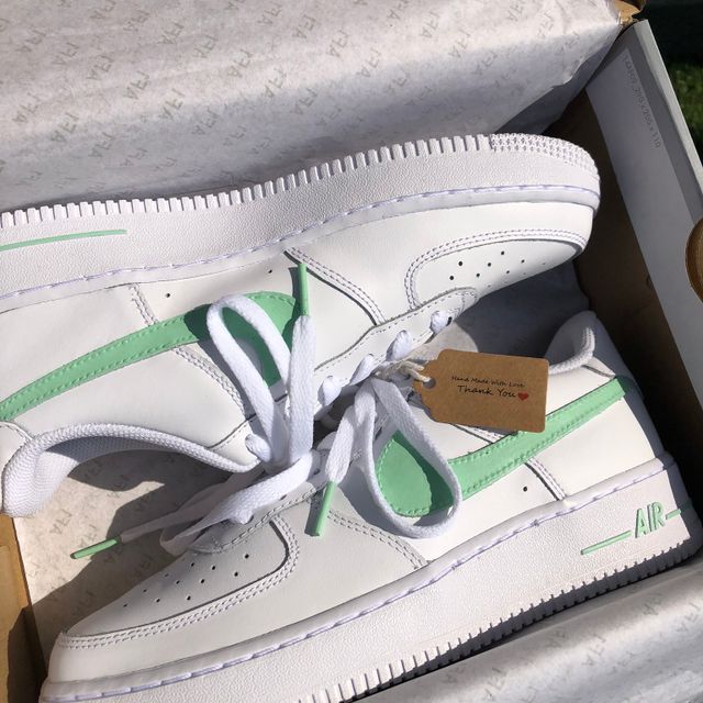 Custom Air Force 1 Simple Swoosh