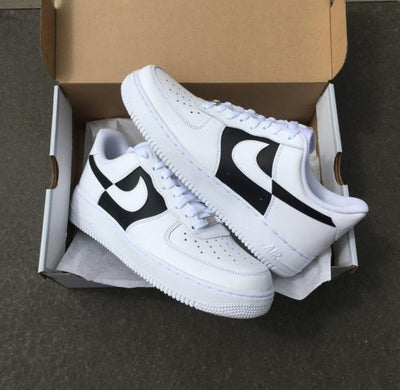 Custom Air Force 1 Colorblock Black