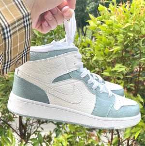 Air Jordan1custom-Gray Green