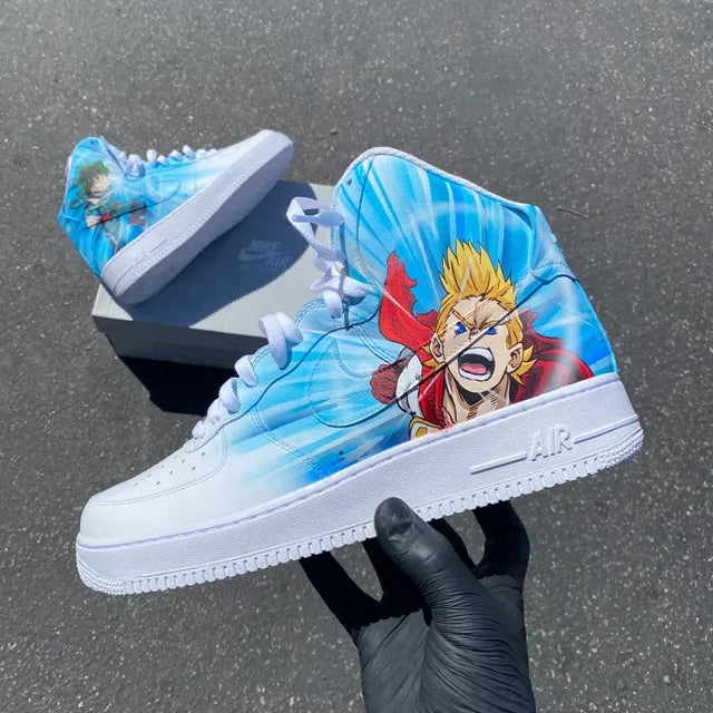 Custom Air Force 1 Handpainted My Hero Academia Anime