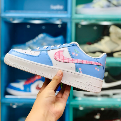 Air Force 1 Pom Pom Purin Baby Blue