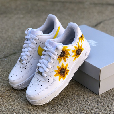 Custom Air Force 1 Sunflower