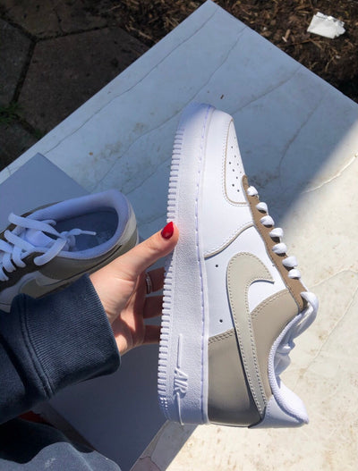 Custom Air Force 1 Beige