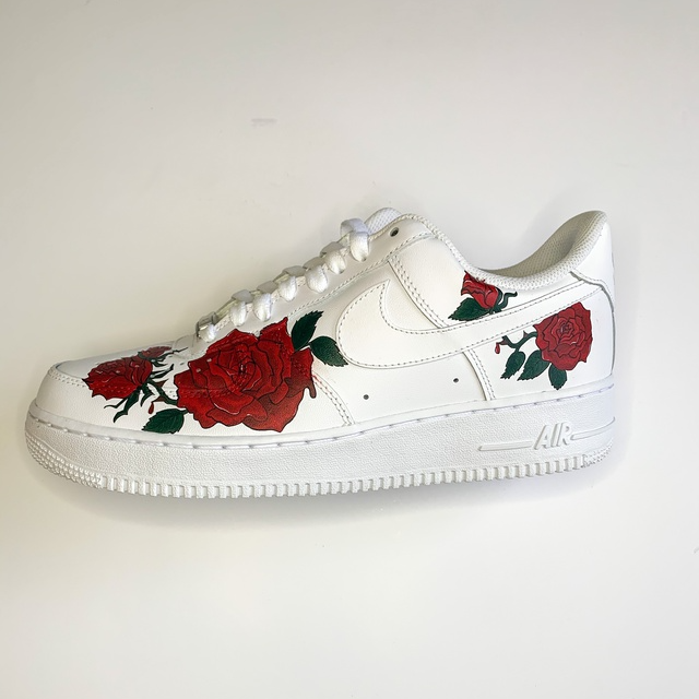 Custom Air Force 1 Roses