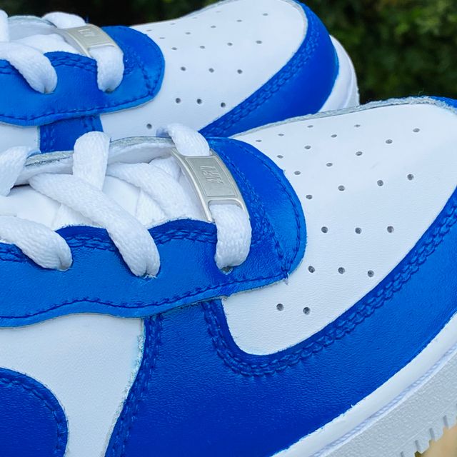 Custom Air Force 1 Sapphire Blues