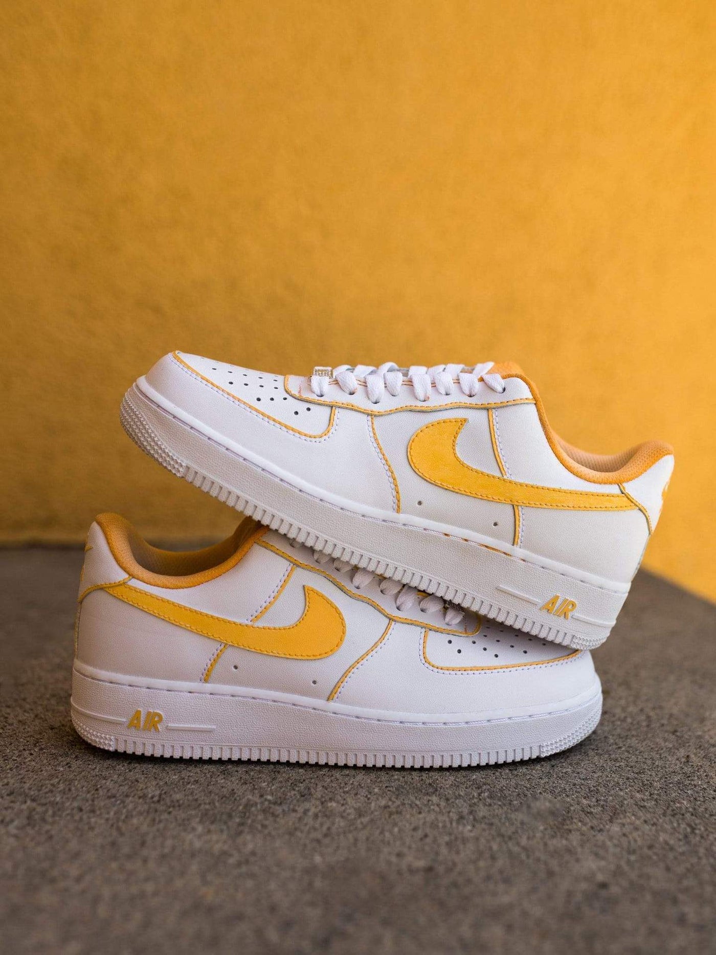 Peachy Mood Collection AF1 Orange Outline Air Force 1