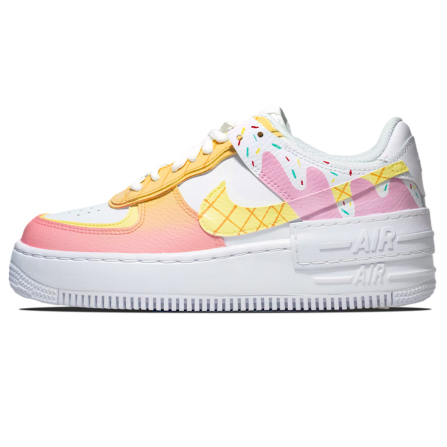 Air Force 1 Shadow Macaron Pink Yellow