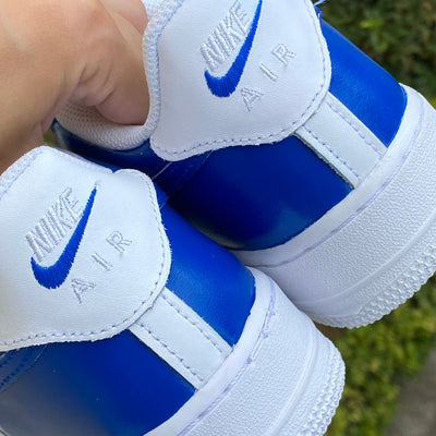 Custom Air Force 1 Sapphire Blues