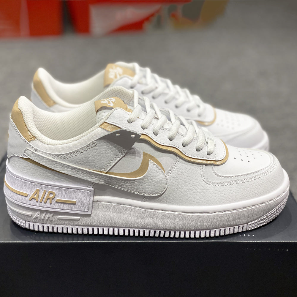 BEIGE SHADOW AIR FORCE 1 CUSTOM