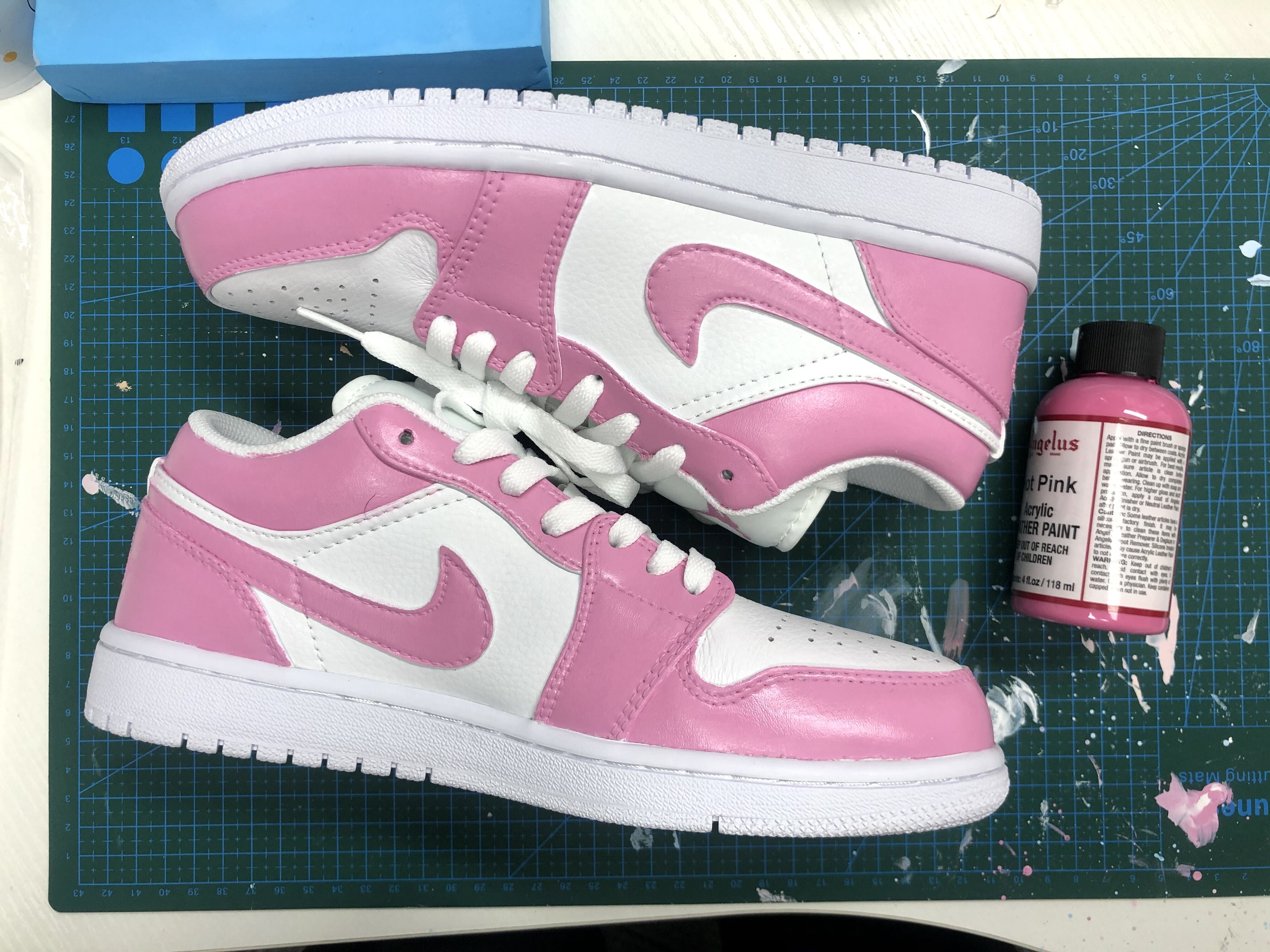 Custom Jordan 1 Pink