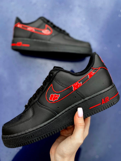 AKATSUKI CLOUDS BLACK AIR FORCE 1