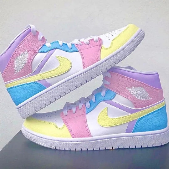 Custom Air Jordan 1 Pastel 🎀💎🍭