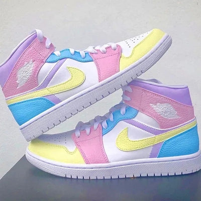 Custom Air Jordan 1 Pastel 🎀💎🍭