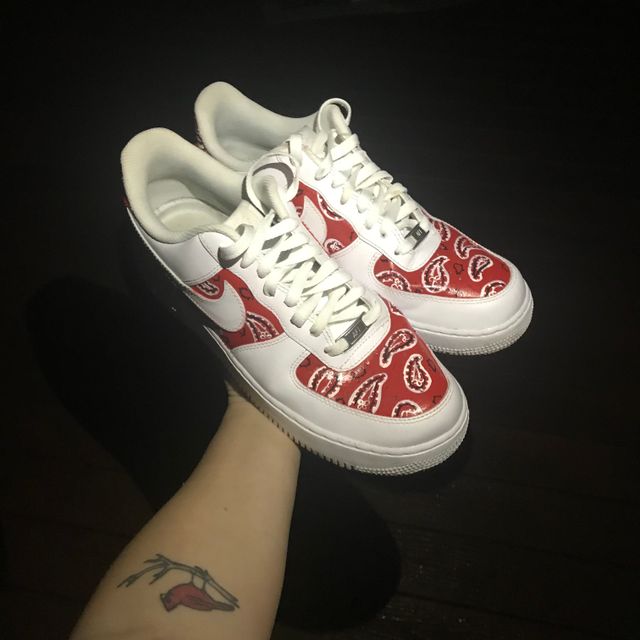 Red Bandana AF1