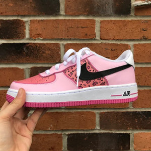 Custom Air Force 1 PINK LEOPARD