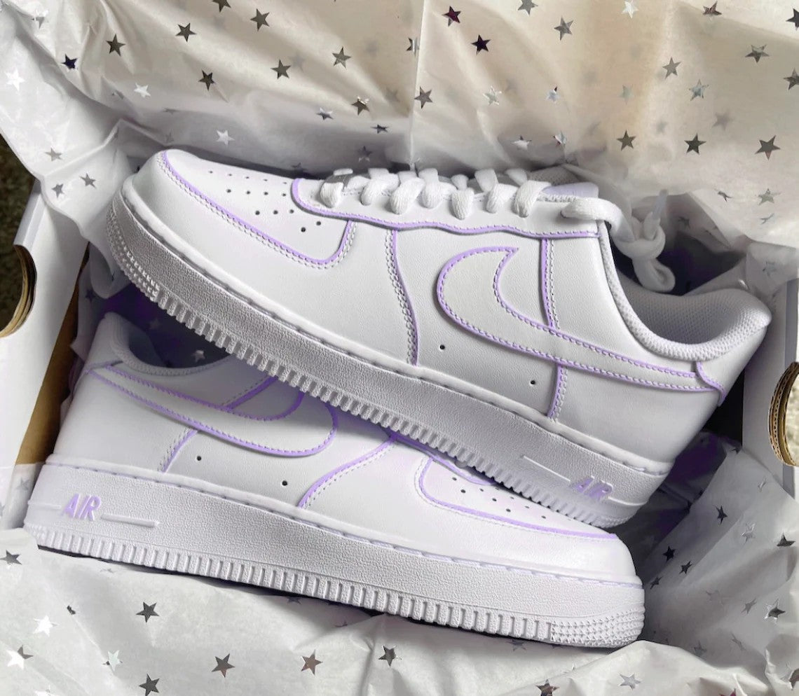 Pick You Color Outline Custom Nike Air Force 1