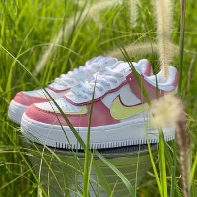 Air Force 1 Shadow Macaron Red Beige