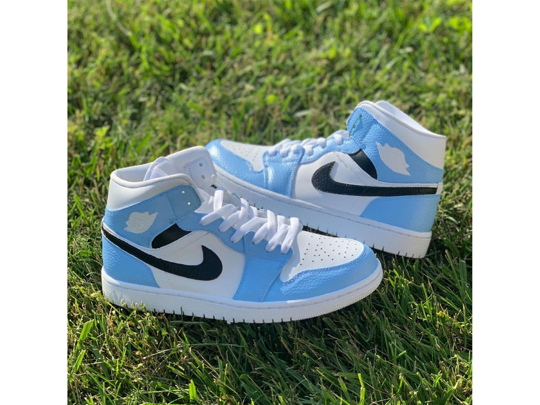 Light Blue Air Jordan 1 Custom