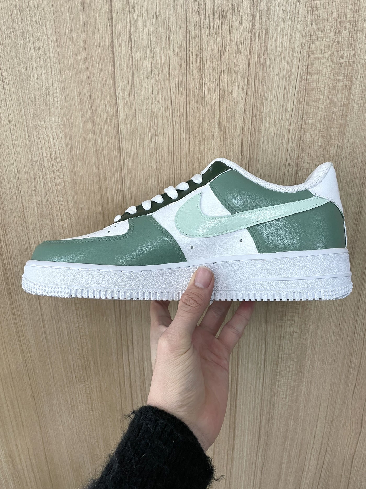 Custom Air Force 1 green