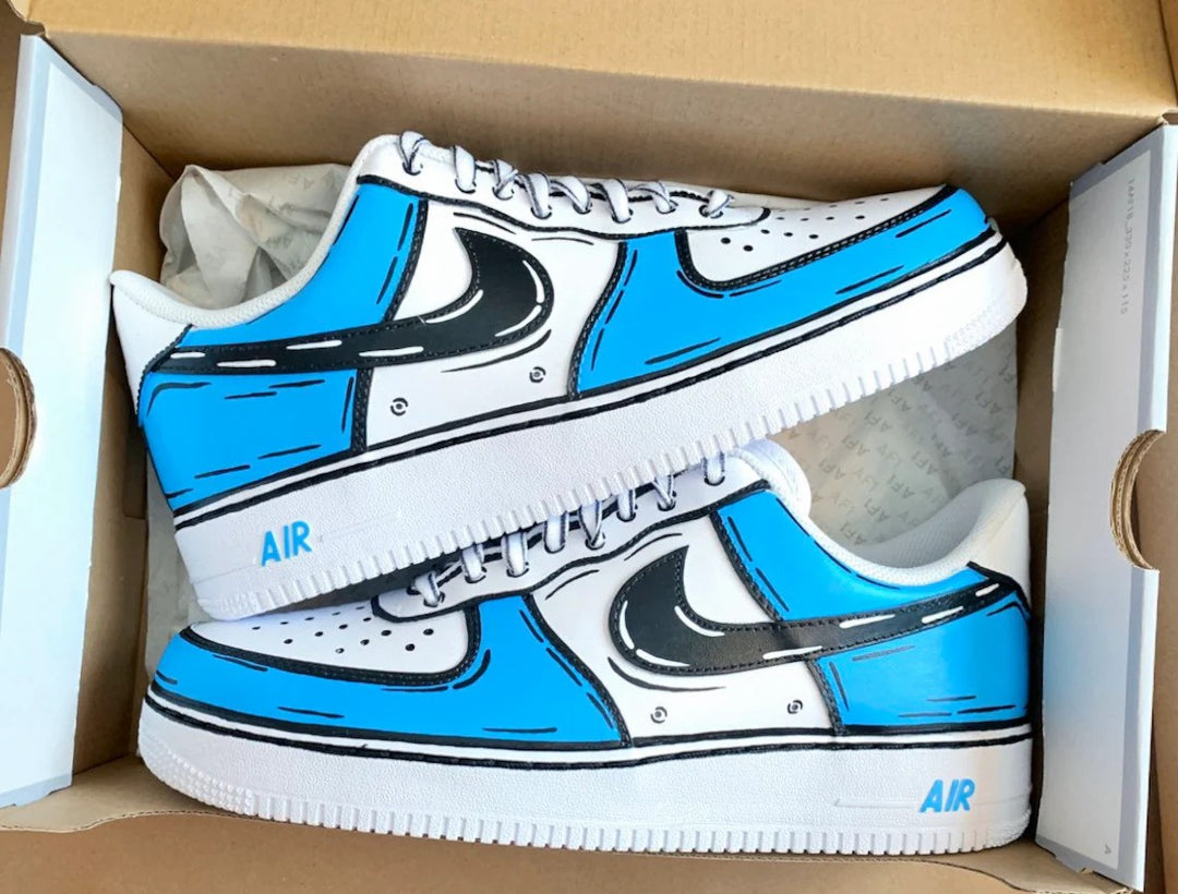 Cartoon Custom Nike Air Force 1