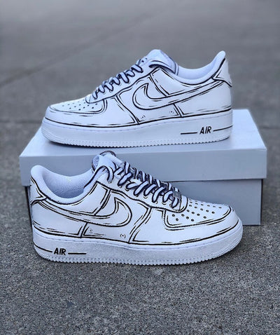 Hook side Air Force 1 custom