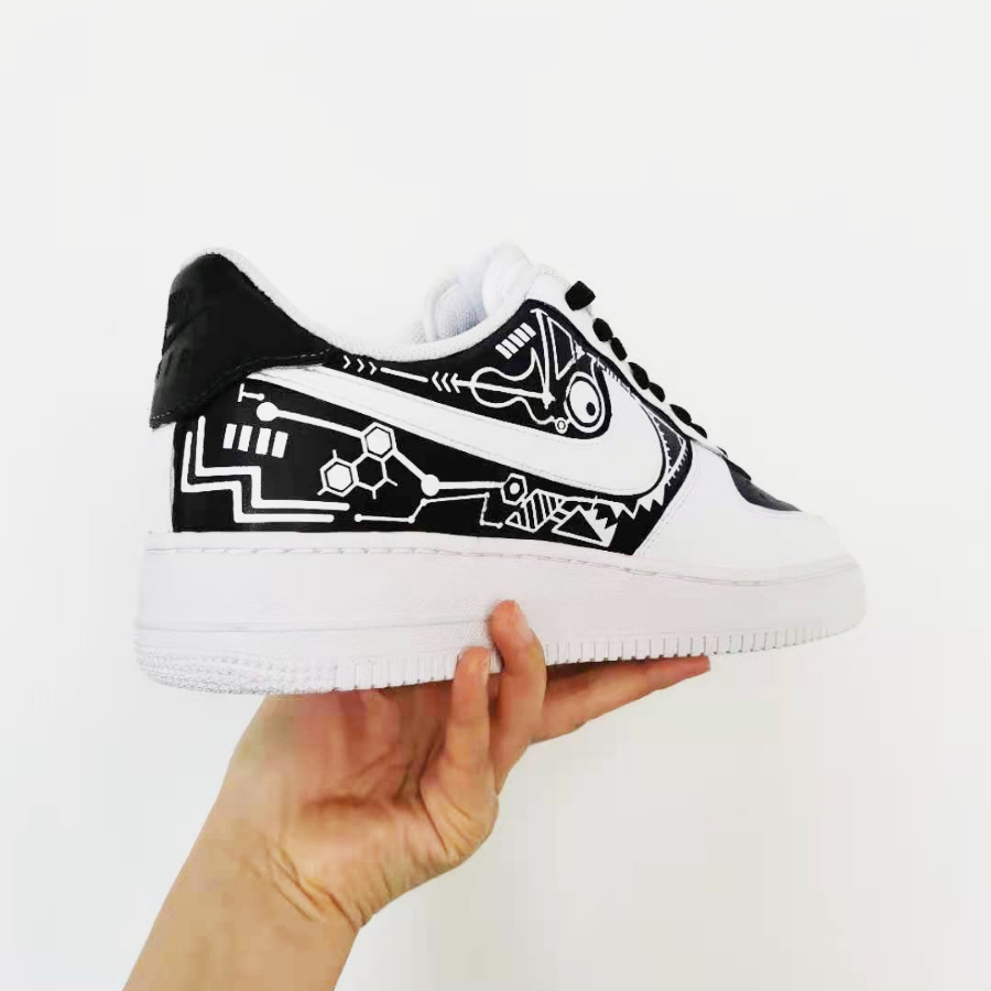 Air Force 1 Geometric Figure Shark