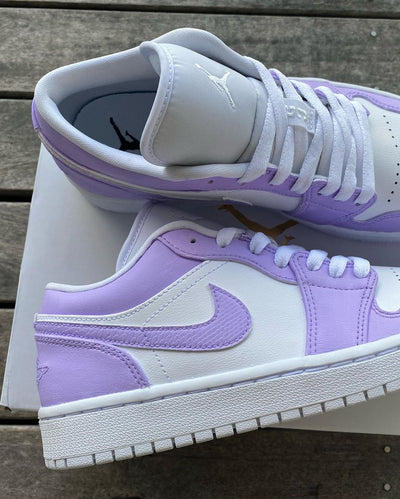 Custom Jordan 1 purple