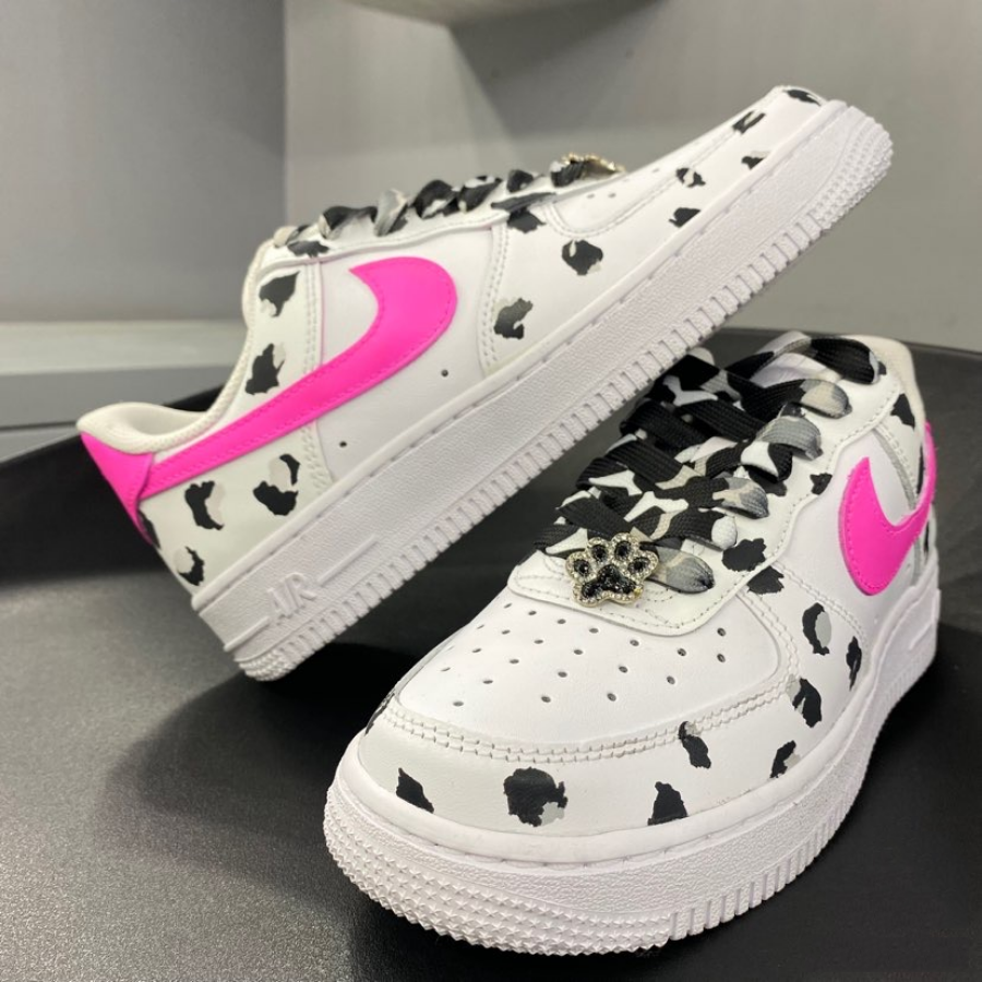 Air Force 1 Cow Pink