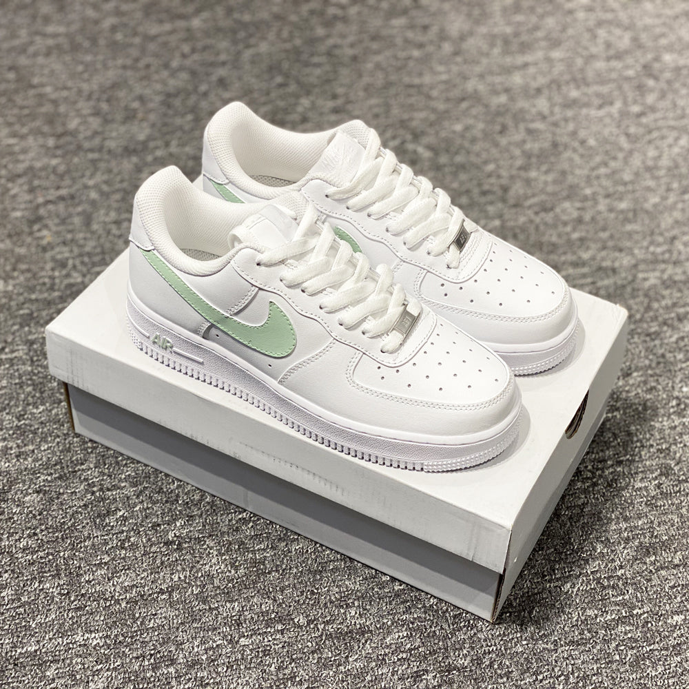 SAGE GREEN SWOOSH AIR FORCE 1