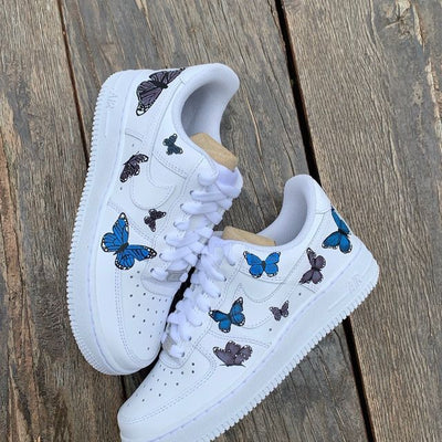 Nike Air Force Butterfly painted custom